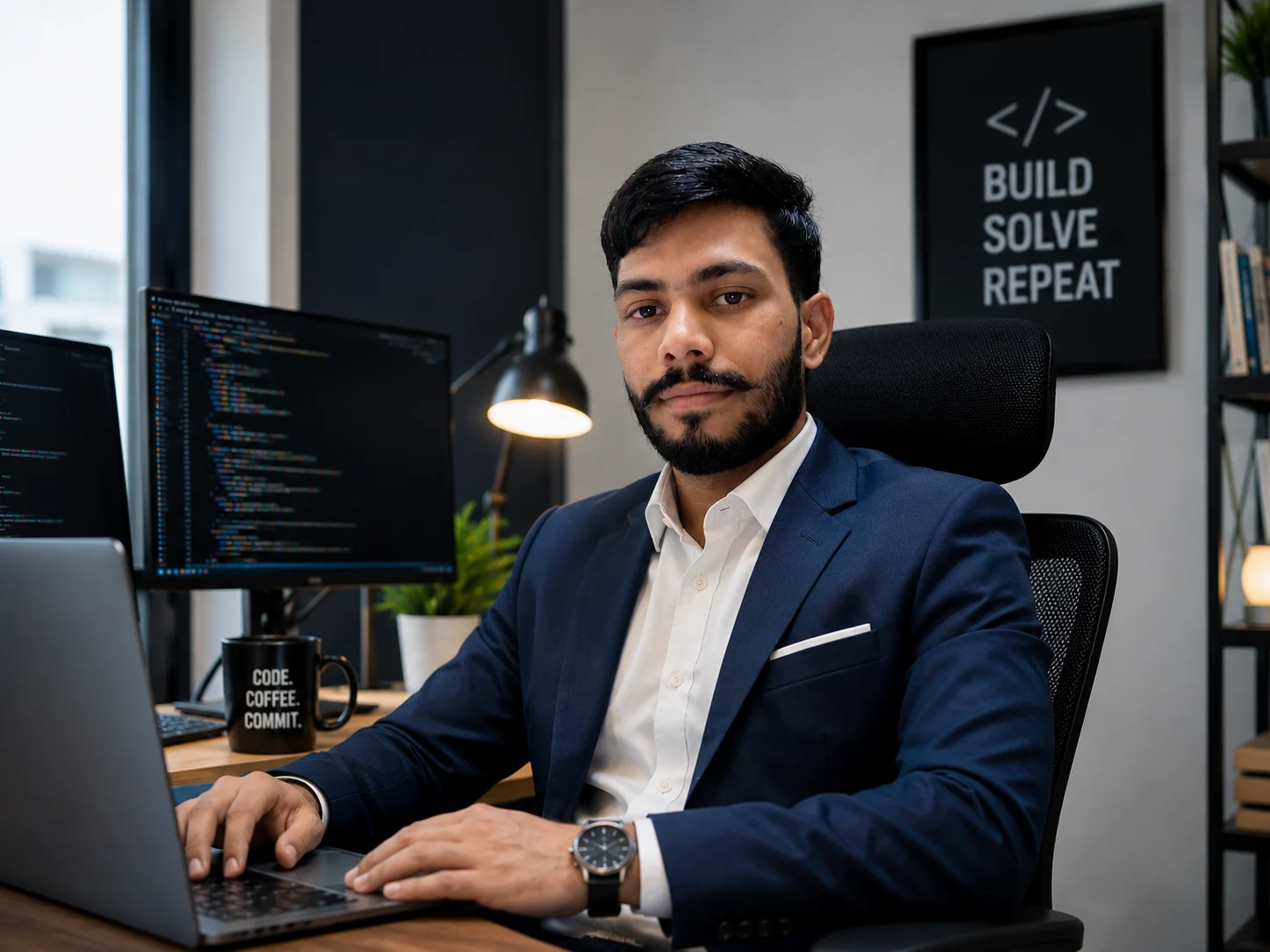 Sunil Kumawat — Web Developer, Sumit DevTech